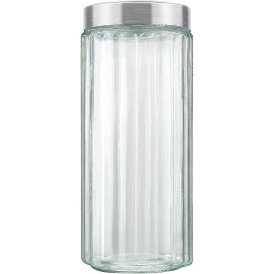 Pote de Vidro Collection Invicta 2,2L - Inox