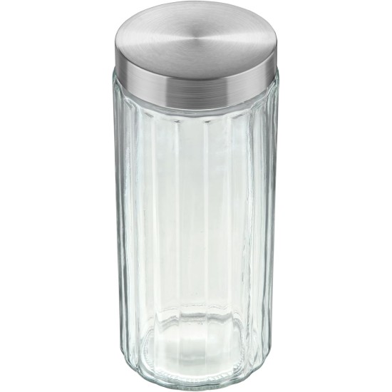 Pote de Vidro Collection Invicta 2,2L - Inox