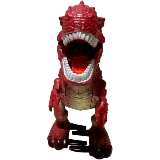 Tiranossauro Rex Brinquedo Anda, Emite Luz e Som - 99toys