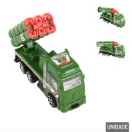 Brinquedo Caminhão Roda Livre Lança Foguetes  Brinquedo Caminhão Roda Livre Lança Foguetes