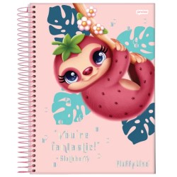 Caderno Universitário Fluffy 80 Folhas - Jandaia