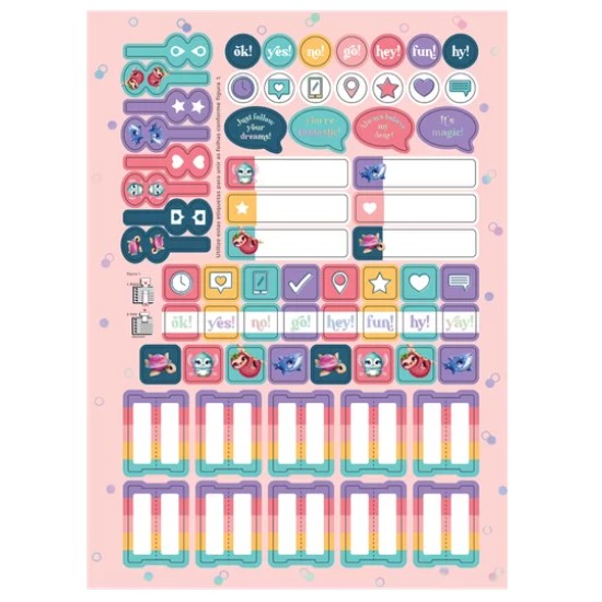 Caderno Universitário Fluffy 80 Folhas - Jandaia