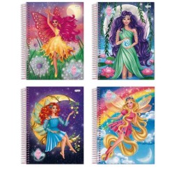 Caderno Universitário Conto de Fada 15 Matérias - Jandaia 