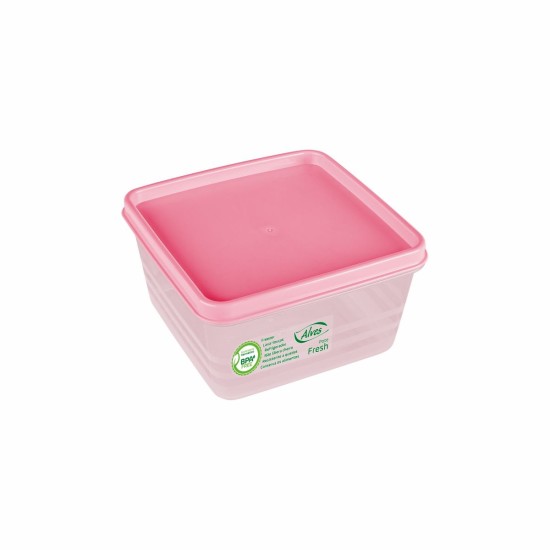 Pote Quadrado Fresh 500ml Sortido- Fechamento Hermético