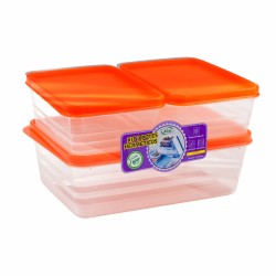 Kit 3 Potes Tropical – Organização e Conservação com Estilo