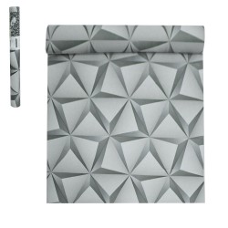 Papel de Parede Autoadesivo Gesso 3D – DCA Decor