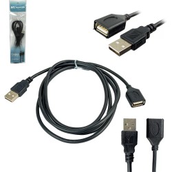 Cabo  Auxiliar de Extensor USB Macho - Maxmídia 