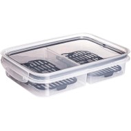 Porta Frios Hermético 2 Divisórias com Escorredor – Plasútil