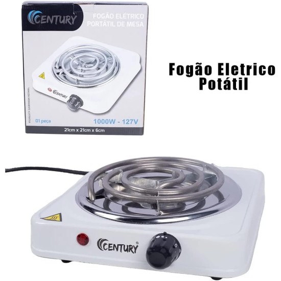 Fogão Elétrico Portátil com 5 Temperaturas - Wincy