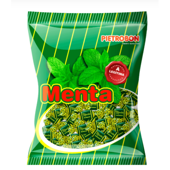 Bala Pietrobon 60g - Sabor Menta Bala Pietrobon 60g - Sabor Menta