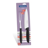 Conjunto Para Cozinha Faca E Garfo Trinchante 