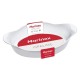 Assadeira De Vidro Oval 1Litro Assadeira De Vidro Oval 1Litro