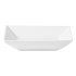 Prato Porcelana Fundo Quadrado White 21cm