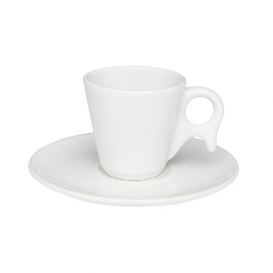 Xícara De Café Gênova Com Pires 75ml Xícara De Café Gênova Com Pires 75ml