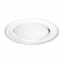 Prato Cristal Pearl Raso Redondo 28cm