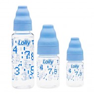 Kit Mamadeira Lolly Azul  3 Unidades