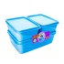 Kit Potes Color Retangular 3 Peças