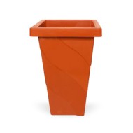 Vaso Para Plantas Elegance Marrom 4,5 Litros 