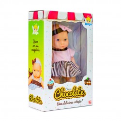 Boneca Bebê Coleção Chocolate 