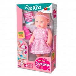 Boneca Sapekinha Faz Xixi 34cm