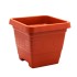Vaso Para Plantas Quadrado Marrom 29 Litros 