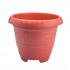 Vaso Para Plantas Redondo Marrom 15 Litros 