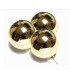 BOLA NATAL LISA 10CM RIO DE OURO-NTB1006D