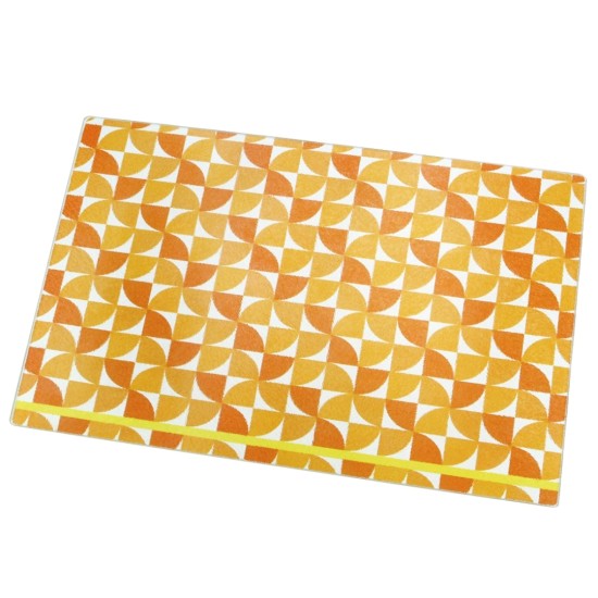 Tábua De Corte Em Vidro Decorada Estampas Sortidas