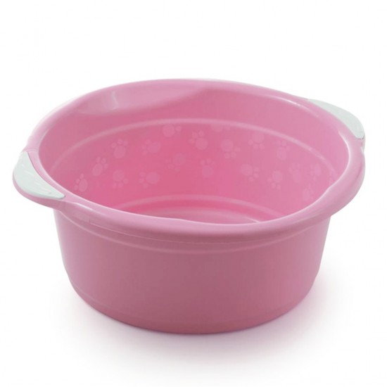 Bacia 15 Litros Rosa Bebê