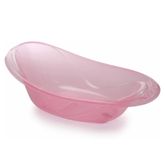 BANHEIRA 20L ROSA BEBE TRANSL CAJOVIL 0858.0
