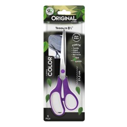 Tesoura 8 1/2" 21,5cm Cores Sortidas