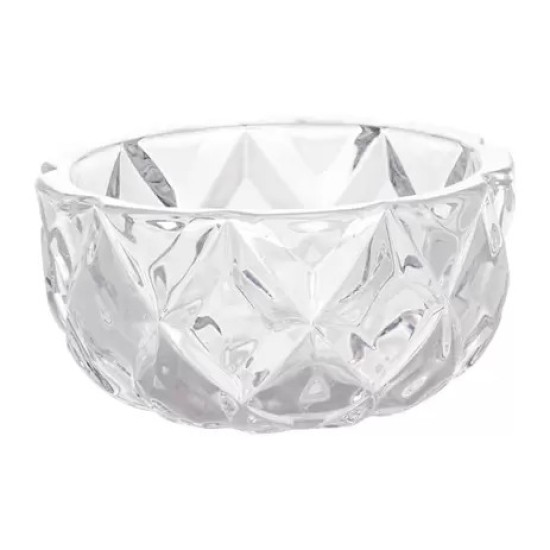 Bowl de Cristal Deli Diamond 11X5,5CM Bowl de Cristal Deli Diamond 11X5,5CM