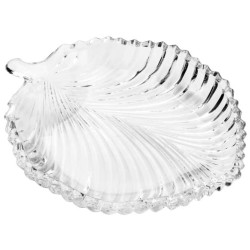 FOLHA DEC CRISTAL LEAF 20,5X17X2,5CM