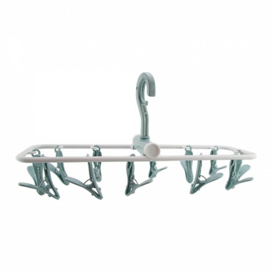 Varal Plástico Com 12 Prendedores