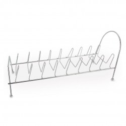 Escorredor De Pratos Inox 32CM