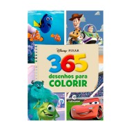 Livro 365 Desenhos Para Colorir Disney Pixar 