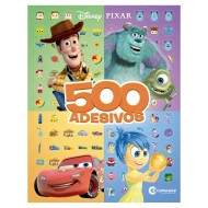Livro Cartonado 500 Adesivos Disney Pixar