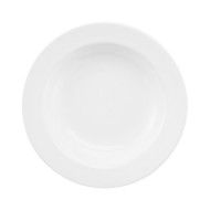 Prato Fundo Com Aba Branco