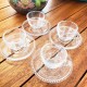 Conjunto Xícaras Cristal Com Pires Pearl 4 Peças 