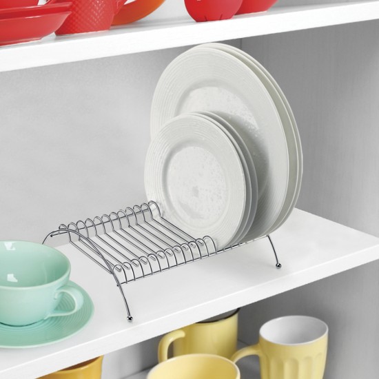 Escorredor Cromado Para 18 Pratos