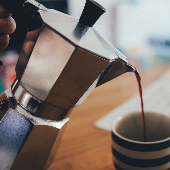 Cafeteira Italiana Manual Rende 6 Xícaras Cafeteira Italiana Manual Rende 6 Xícaras