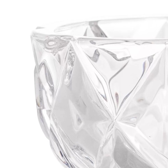 Bowl de Cristal Deli Diamond 11X5,5CM Bowl de Cristal Deli Diamond 11X5,5CM