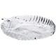 FOLHA DEC CRISTAL LEAF 20,5X17X2,5CM FOLHA DEC CRISTAL LEAF 20,5X17X2,5CM
