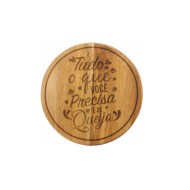 Mini Tábua Para Queijo Gourmet Bambu 