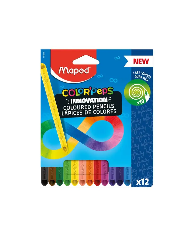 Lápis de Cor Infinity 12 Cores - Maped