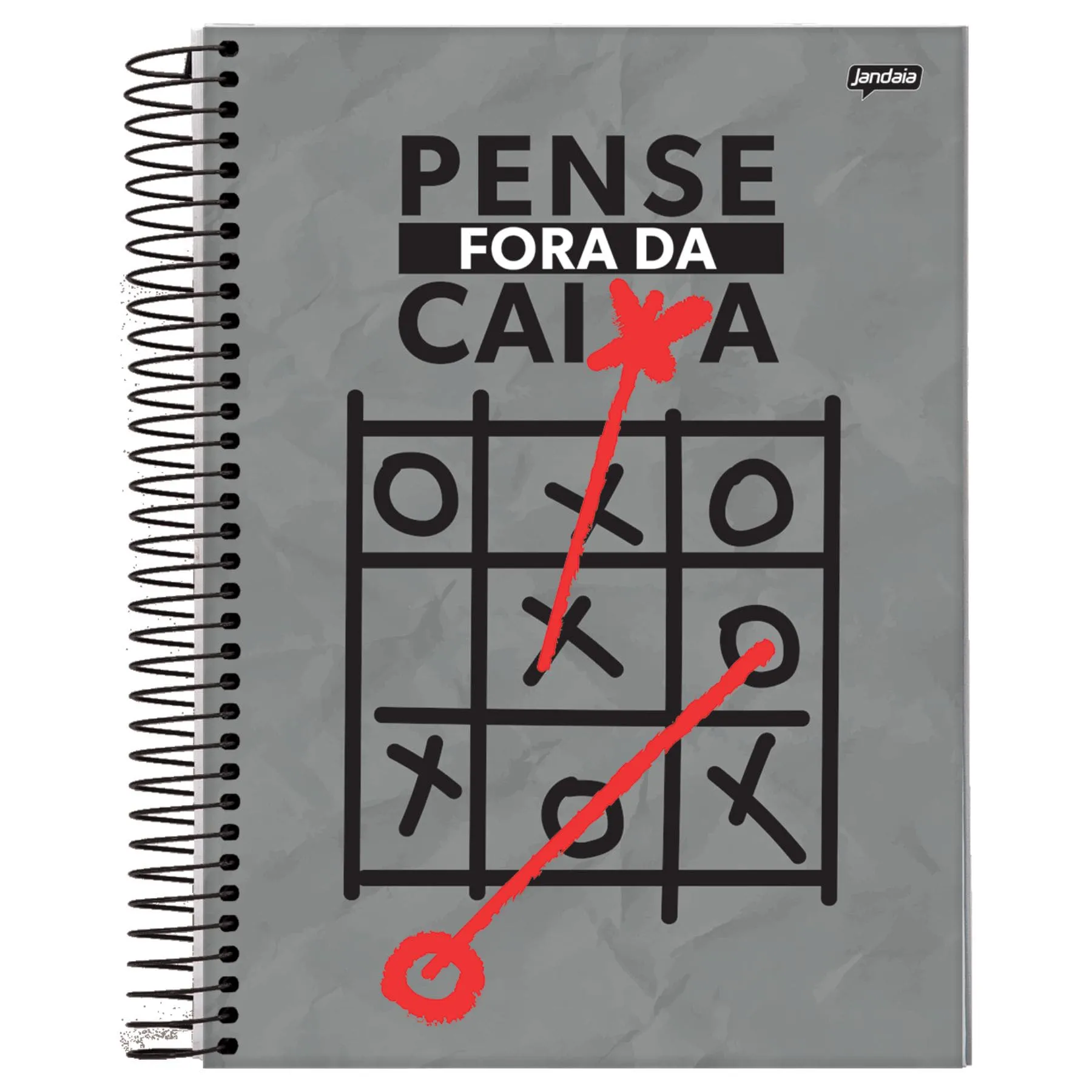 Caderno Universitário Jandaia Insano - 80 Folhas