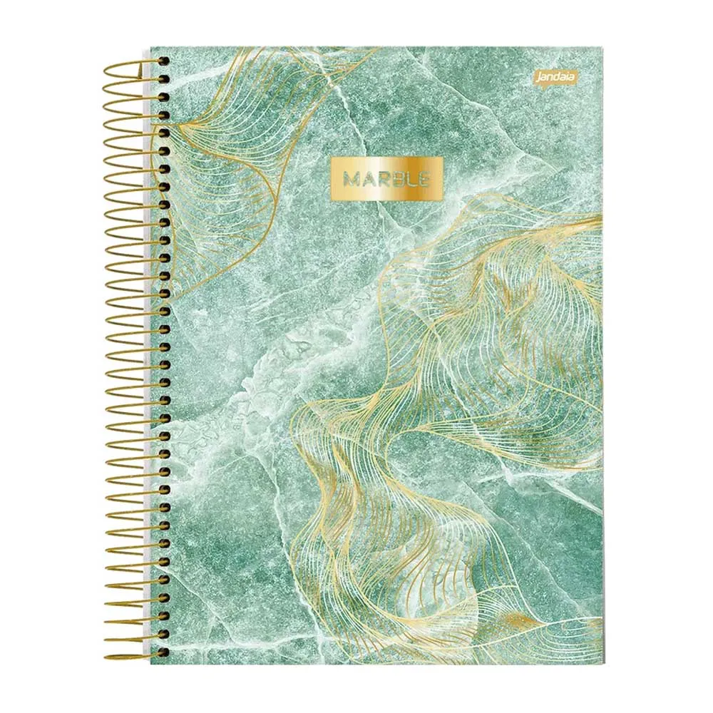 Caderno Universitário 10 Matérias Marble - Jandaia