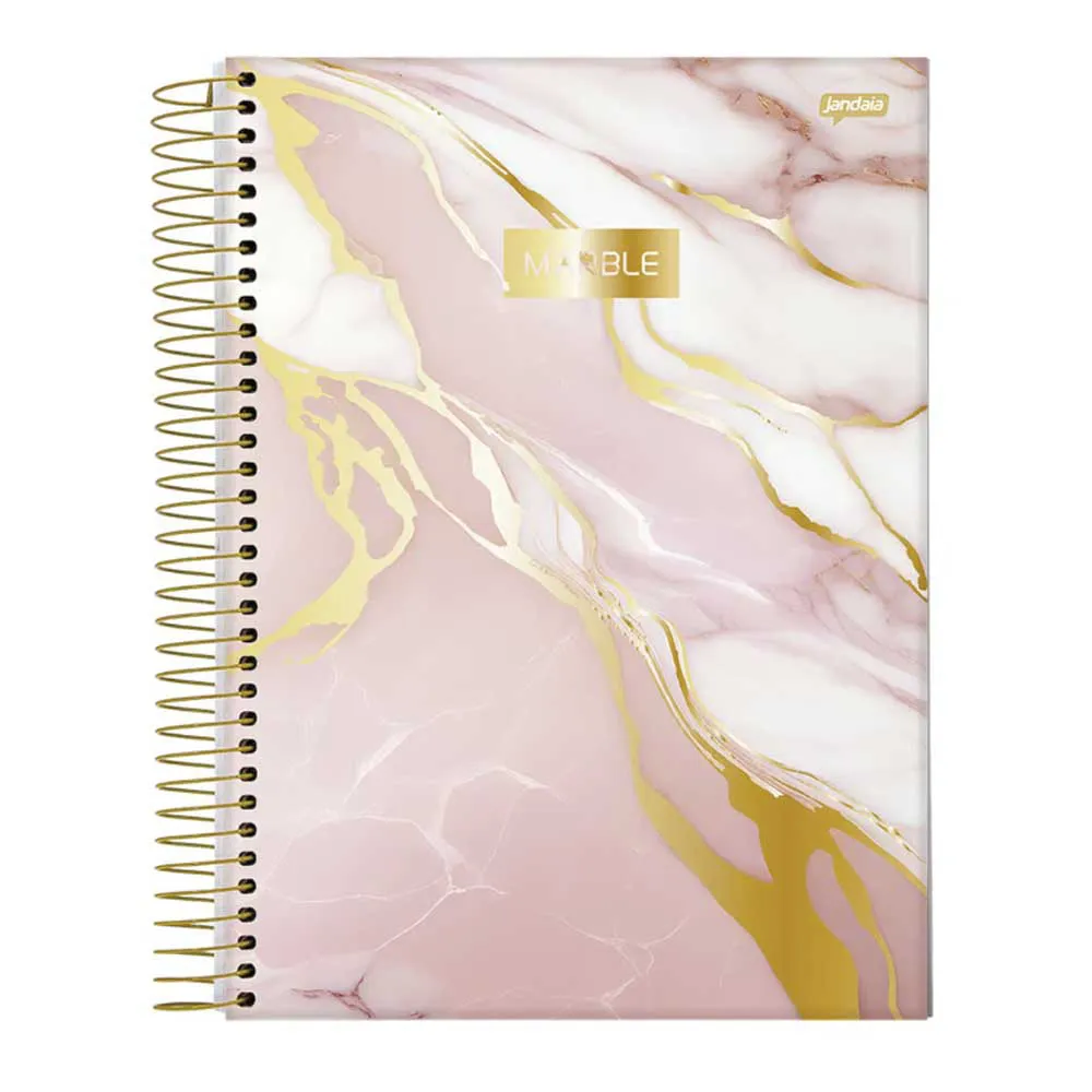 Caderno Universitário 10 Matérias Marble - Jandaia