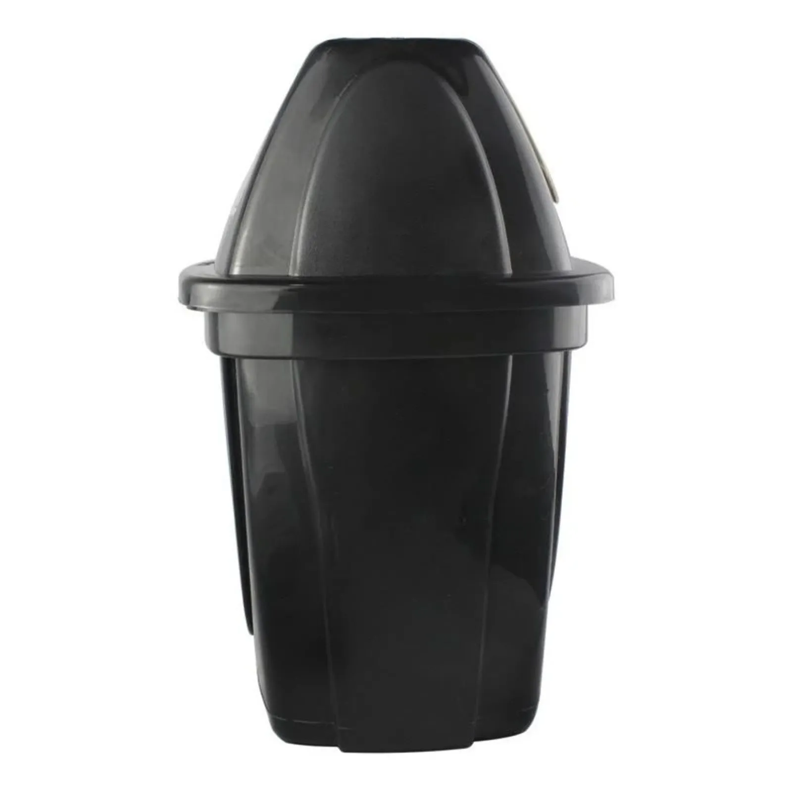 Lixeira Eco Basculante 4,9 L Preta com Tampa – Plasútil