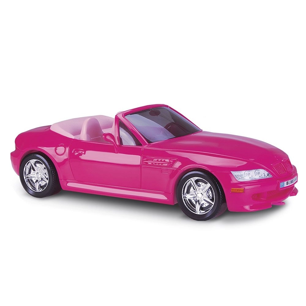 Carrinho Rosa Roadster para Bonecas